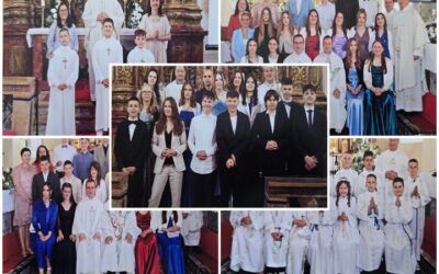 Primanje sakramenata Prve pričesti i Potvrde 