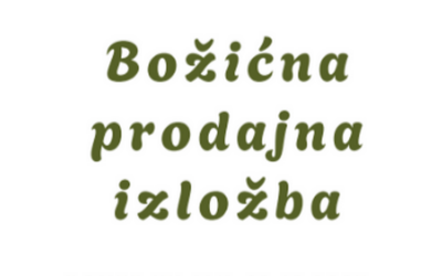 UZ Bergmani: Božićna prodajna izložba