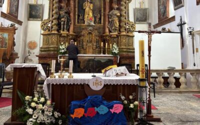 Prva sveta pričest učenika 3.b PŠ Manja Vas